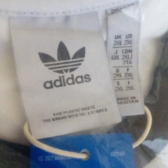 Adidas Adicolor Classics 3-Stripes Long Sleeve Tee – White/Black  Men’s Slim Fit - Picture 8 of 12